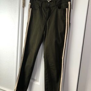 Sneak Peek Military Green Jeans